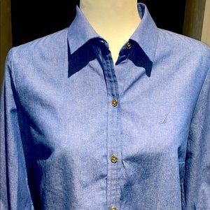 Nautica Ladies Top Blouse Size small